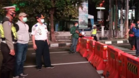 Kasus Covid 19 Tinggi Sejumlah Jalan Di Kota Bogor Ditutup Mulai Hari Ini