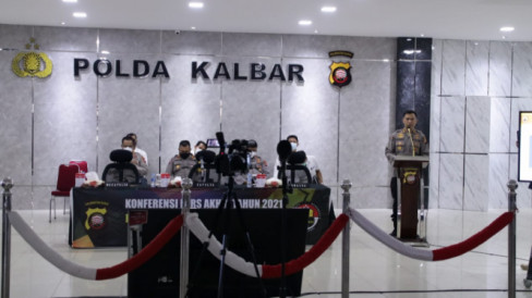 Polda Kalbar Tangani Kasus Karhutla Selama Tahun