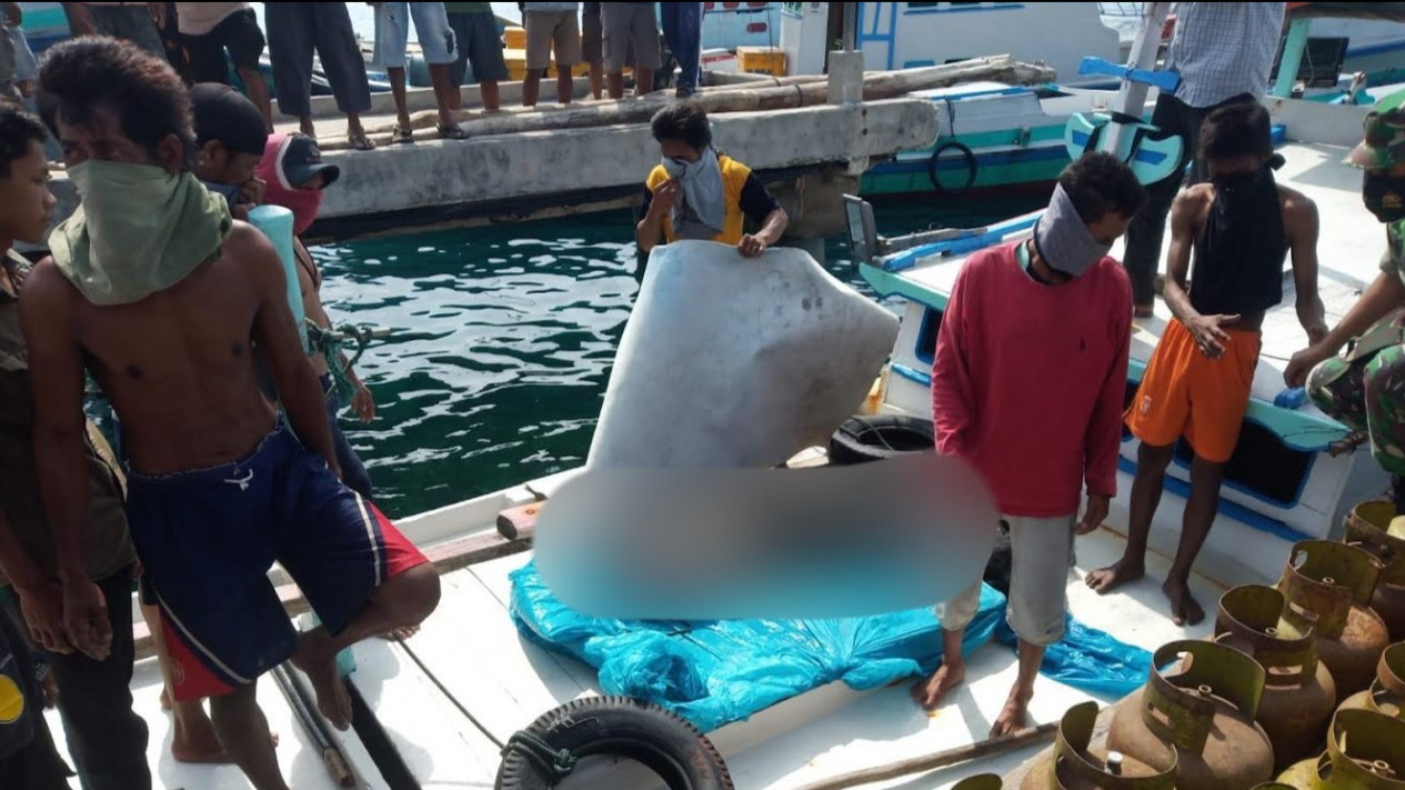 Warga Temukan Sesosok Mayat Mengapung Di Kepulauan Pongok Bangka Selatan