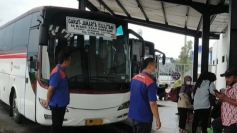 Sebanyak 40 Ribu Penumpang Bus Telah Diberangkatkan Dari Terminal