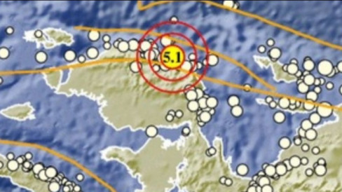 Gempa Magnitudo Guncang Pegunungan Arfak Manokwari