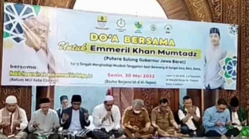 Masyarakat Cirebon Gelar Doa Bersama Doakan Eril