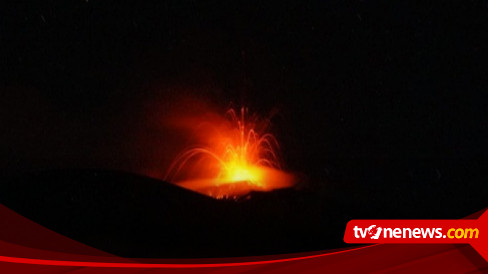 Gunung Ili Lewotolok Alami Kali Erupsi Dan Kali Lontarkan Lava