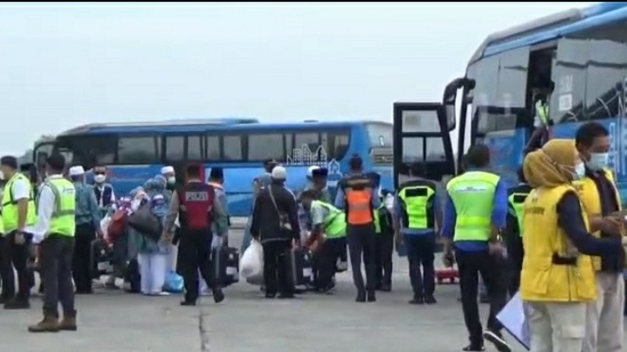 Kepulangan Perdana Jemaah Haji Di Sumut Tiga Jemaah Meninggal Dunia