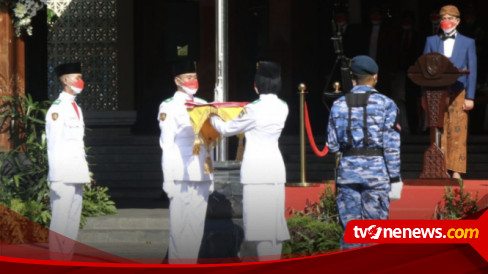 Tali Pengait Putus Paskibraka Solo Menangis Gagal Kibarkan Merah Putih