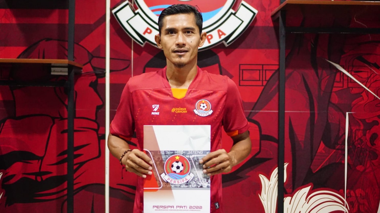 Perkuat Lini Serang Persipa Pati Rekrut Striker Gaek Rudi Widodo