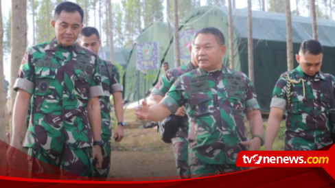 Kasad Meninjau Lokasi Pembangunan Mabes Tni Ad Di Ikn Nusantara