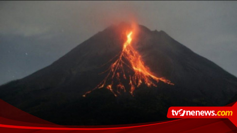 Dalam Sepekan Gunung Merapi Sudah Luncurkan Guguran Lava Hingga Enam Kali