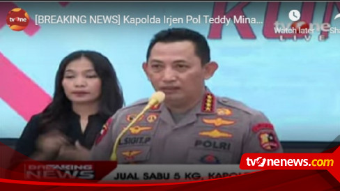 Tiga Perwira Polri Ikut Terjerat Kasus Narkoba Bareng Irjen Teddy Minahasa