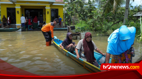 Terjadi Banjir 8 Daerah Di Jateng Akibat Dihantam Cuaca Ekstrem