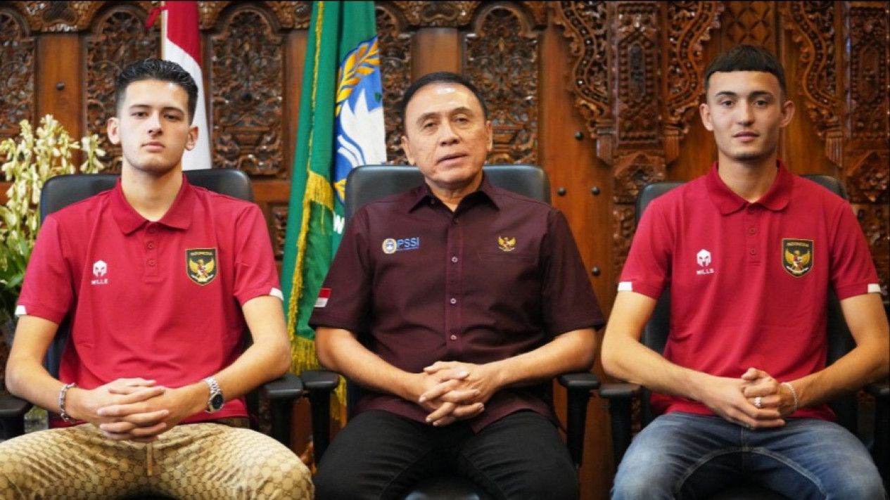 Ketum Pssi Bertemu Calon Pemain Naturalisasi Timnas Indonesia Ivar