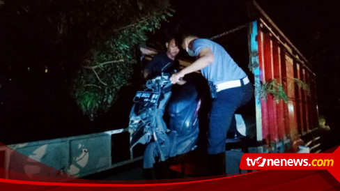 Seorang Pengendara Motor Di Klaten Tewas Usai Tabrak Truk Mogok