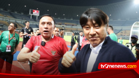 Shin Tae Yong Optimis Bisa Bawa Timnas Indonesia U 20 Lolos Grup A