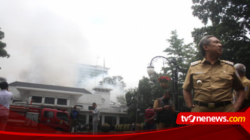 Saat Kebakaran Terjadi Wali Kota Bandung Yana Mulyana Tengah Memimpin Rapat