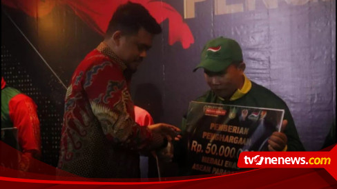 Berikan Tali Asih Bagi Atlet Berprestasi Bobby Nasution Pesan Ini