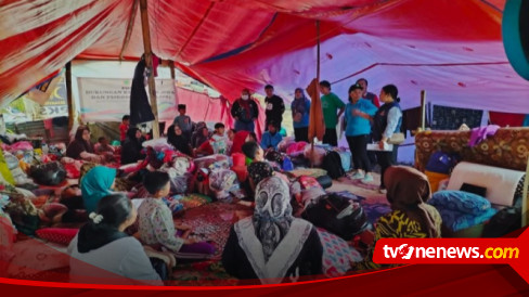 Bnpb Laporkan Jumlah Pengungsi Korban Gempa Cianjur Magnitudo Capai