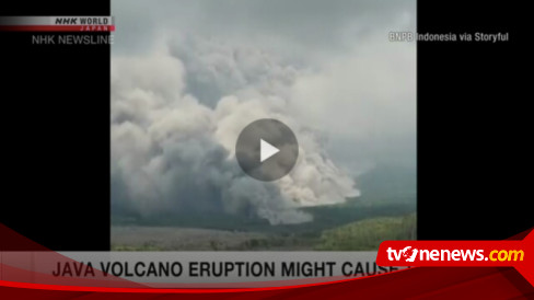 Jepang Waspada Potensi Tsunami Akibat Erupsi Gunung Semeru Hari Ini