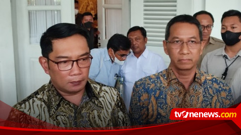 Ridwan Kamil Sambangi Kantor Pj Gubernur Dki Jakarta Bahas Isu Perkotaan