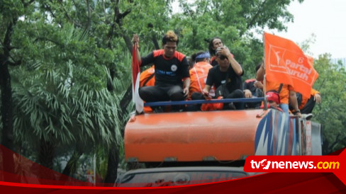 Demo Buruh Tolak Perppu Cipta Kerja Berlangsung Kondusif