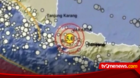 Gempa Bogor Magnitudo 5 BPBD Belum Ada Laporan Kerusakan