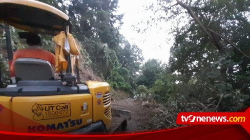 Petugas Akan Buat Terasering Cegah Longsor Susulan Tebing Setinggi 30