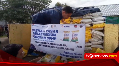 Beras Dan Minyak Goreng Masih Mahal Ratusan Warga Madiun Serbu Operasi