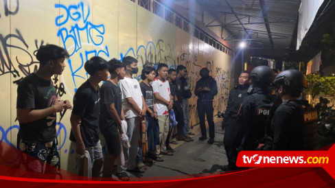 Hendak Perang Sarung Puluhan Remaja Diamankan Polisi