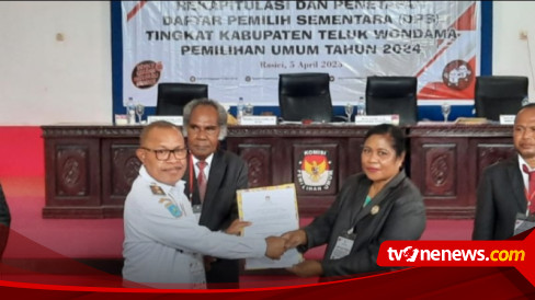 Kpu Teluk Wondama Tetapkan Dps Orang