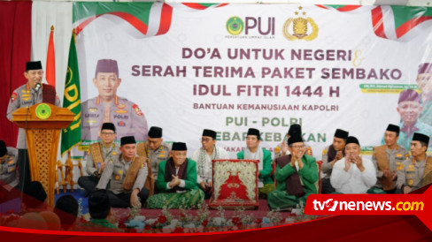 Gandeng Pui Salurkan Bantuan Kapolri Tekankan Soal Jaga Persatuan