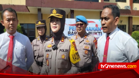 Operasi Pekat Jelang Lebaran Polres Kulon Progo Sita Bubuk Mesiu Dan