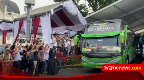 Pelepasan Mudik Gratis Pemko Medan Ribu Peserta Di Berangkatkan Ke