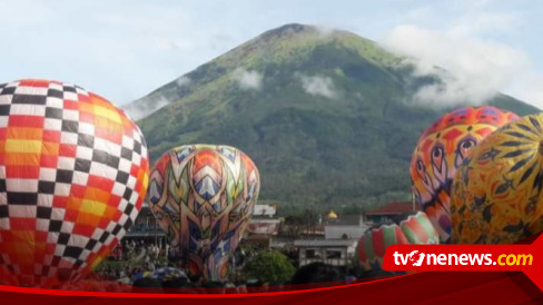 Ada Festival Balon Udara Di Temanggung Pemkab Semoga Bisa Angkat