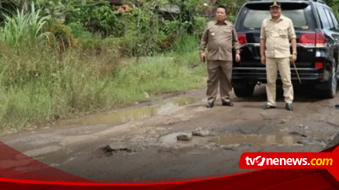 Presiden Jokowi Dijadwalkan Kunjungi Lampung Tengah Lewat Jalan Rusak