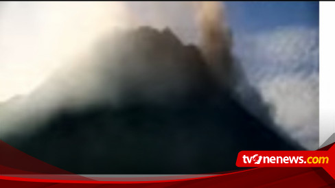 Aktivitas Gunung Merapi Luncurkan 4 Kali Guguran Lava Pijar Dengan