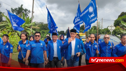 Puluhan Kader Pan Musi Banyuasin Datangi Kantor Kpu Daftarkan Caleg