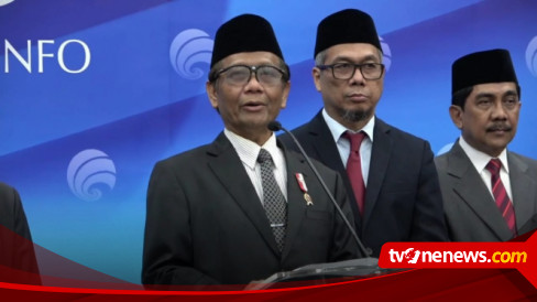 Mahfud MD Mewanti Wanti Soal Korupsi Menara BTS 4G Proses Hukum Tak