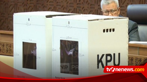 Bentuk Kotak Suara Pemilu 2024 KPU Tetap Pakai Karton Tapi Lebih Kuat