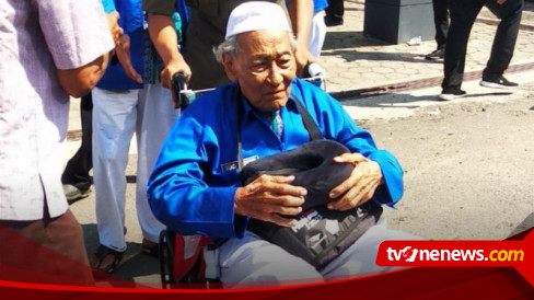 Mad Supyan Veteran Perang Berusia 101 Tahun Jadi Calon Jemaah Haji