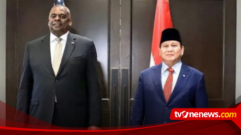 Prabowo Subianto Bertemu Menteri Pertahanan As Bahas Kerja Sama Bilateral