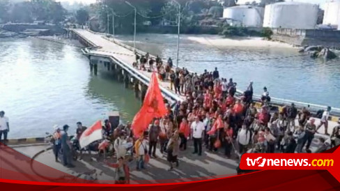 1 500 Kader PDI Perjuangan Bangka Belitung Bertolak Menuju Jakarta