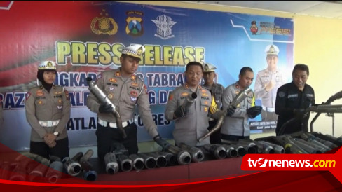 Sering Konvoi Dan Balap Liar Ratusan Motor Knalpot Brong Pemuda Tuban