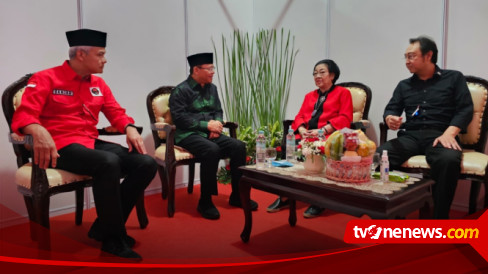 Ganjar Pranowo Tiba Di Gbk Ikut Hadiri Puncak Peringatan Bulan Bung Karno