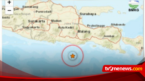 Gempa Bumi Tektonik M Guncang Kabupaten Malang Getaran Dirasakan