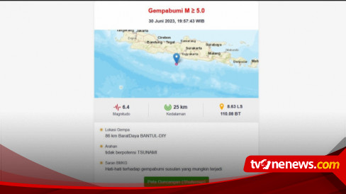 Ini Penjelasan Bmkg Soal Gempa Bumi Magnitudo Yang Guncang Wilayah