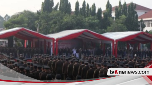 Presiden Jokowi Jadi Inspektur Upacara Hari Bhakti Adhyaksa