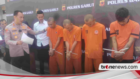 Pelaku Begal Dan Curanmor Diciduk Polres Garut Modus Acungkan Golok