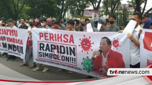 Dugaan Korupsi Dana Covid 19 Di Samosir Massa Demo Kejatisu Desak