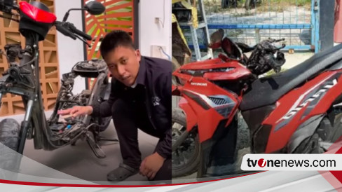 Sempat Viral Di Tiktok Kok Bisa Sepeda Motor Baru Honda Gampang Patah