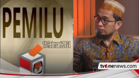 Pemilu Sebentar Lagi Ini Nasihat Ustaz Adi Hidayat Untuk Calon Pemimpin