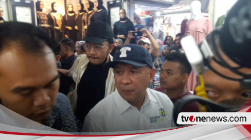 Menkop Ukm Teten Masduki Sidak Pasar Blok A Tanah Abang Yang Sepi Pembeli